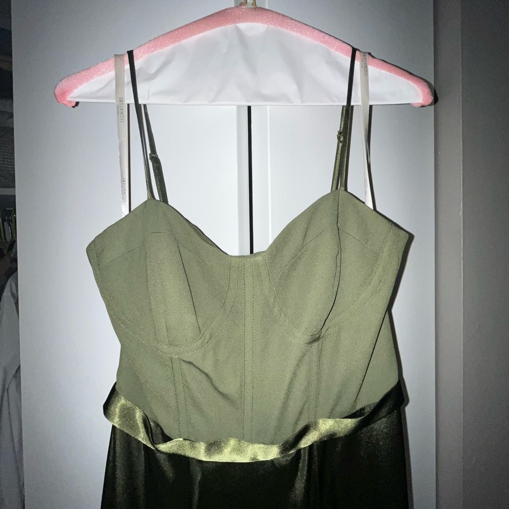 Galina Signature Bridesmaid Dress with Charmeuse Skirt | David's Bridal - Picture 7 of 9
